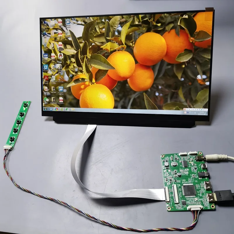 12.5인치 IPS 모니터 키트, 1080P 풀 HD USB 전원 휴대용 스크린, 노트북, 라즈베리 파이, PC 게임용 미니 HDMI/VGA 포트 포함