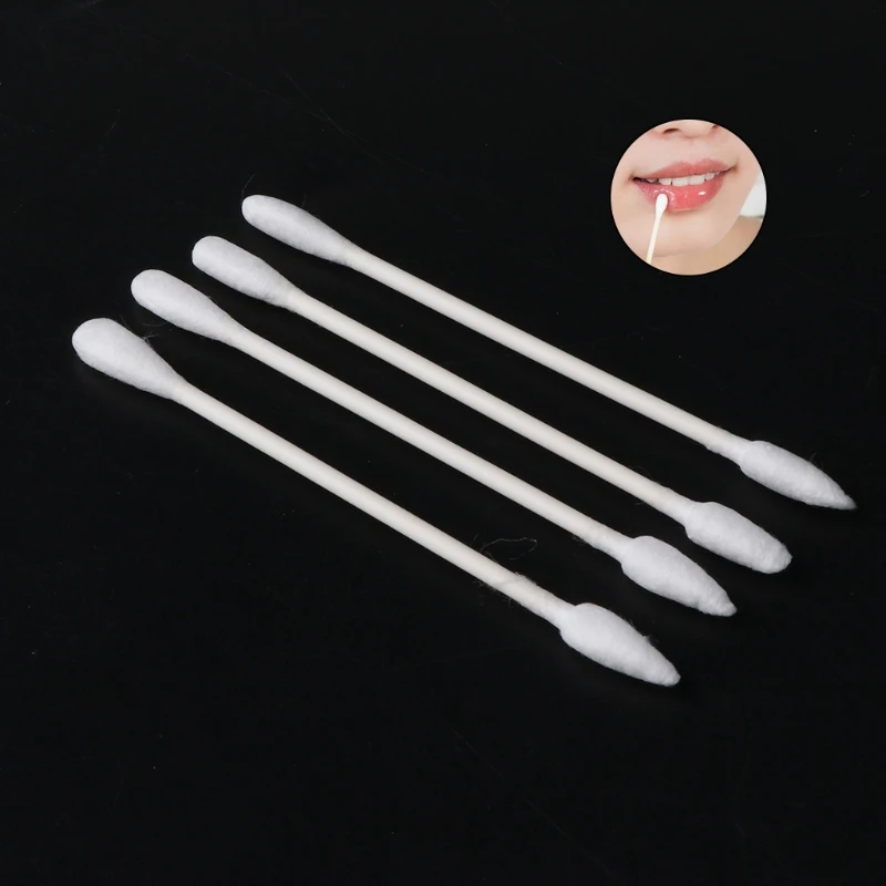 

Cotton Swabs Round/Pointed Tip with Wooden Handle for Beauty Makeup Ear Cleaning Drop Shipping