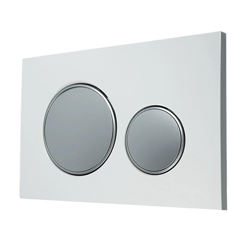 

24.6x16.4x1.2cm Dual Flush Plate Dual Flush Plate 24.6x16.4x1.2cm Durable Practical For Geberit Sigma20 Chrome
