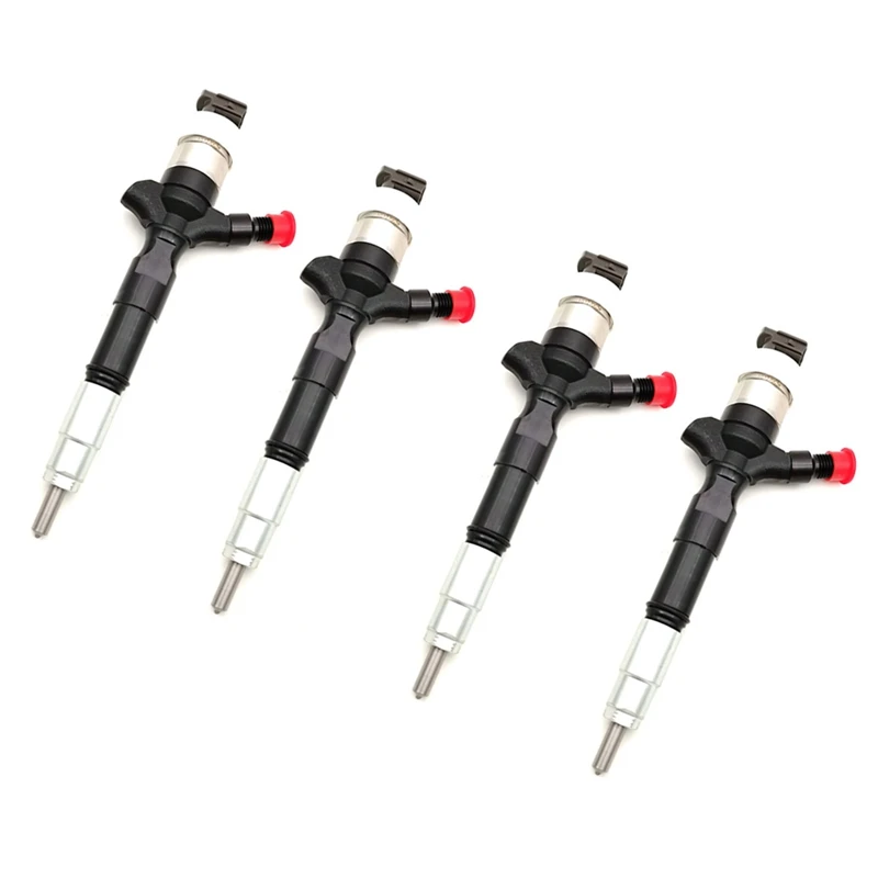 

4 шт. 23670-30300 дизельный топливный инжектор 095000-7761 7760 для двигателя Toyota Hilux Hiace Форсунка инжектора с общей топливной магистралью