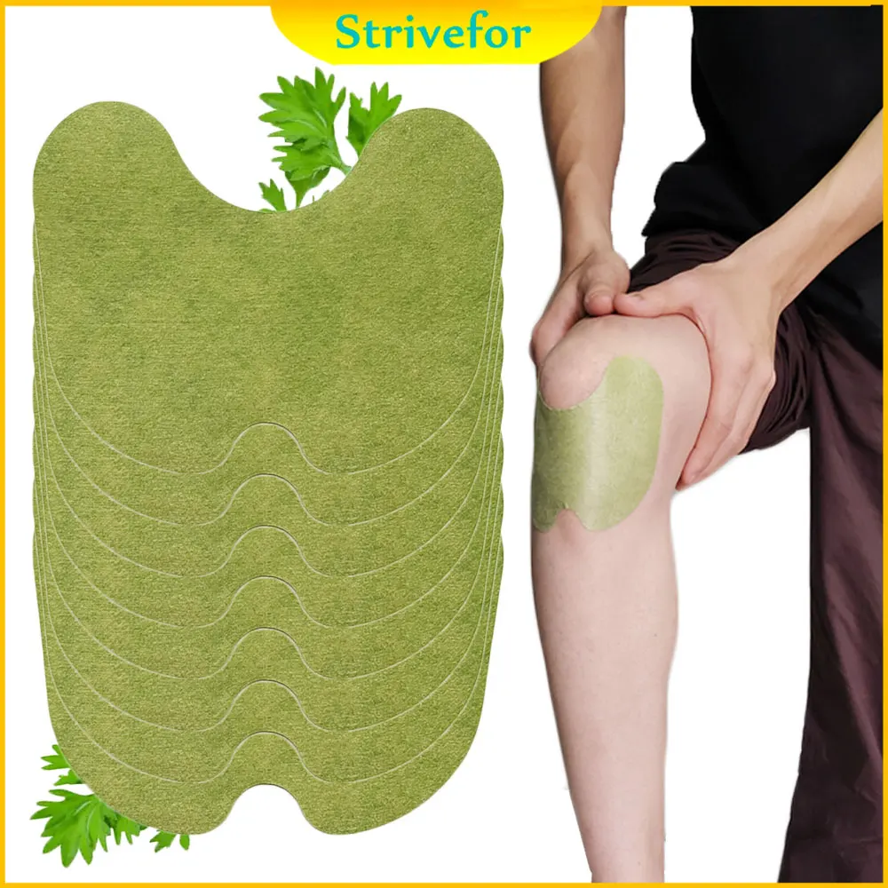 

32pcs Wormwood Herbal Extract Knee Balm Patch Arthritis Muscle Joint Pain Stickers Swelling Relief Analgesic Care Plaster BT0081