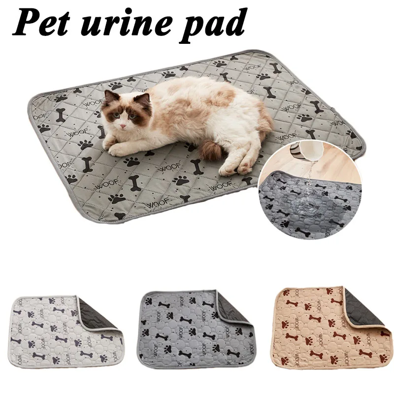 

Reusable Dog Pee Pad Washable Training Pad Blanket Absorbent Diaper Pet Bed Urine Mat for Pet Car Seat Cover Pet Products