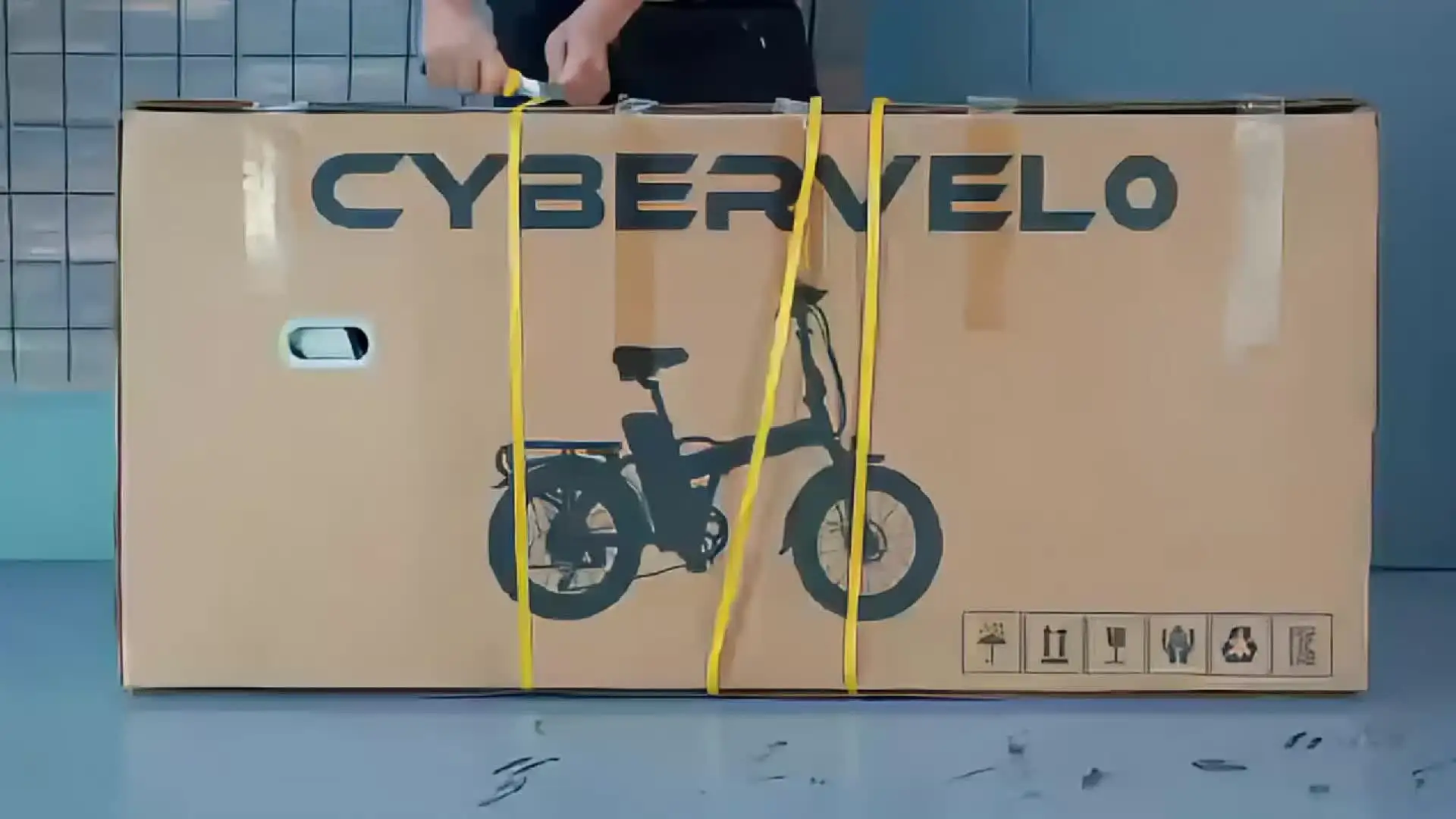 Cybervelo EK4 Electric Bicycle 48V 20.8AH Long Range Off-Road Bike