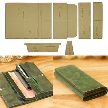 DIY Long Wallet Template Set 1