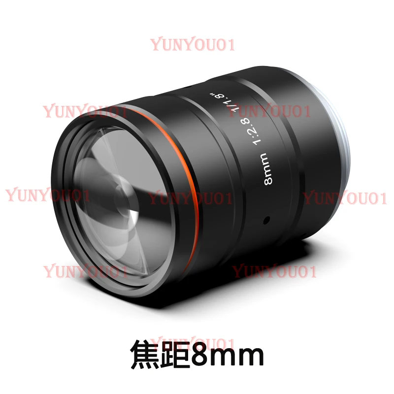 1000만 화소 1/1.8인치 산업용 카메라 프라임 렌즈 조리개 F2.8C 포트 고화질 왜곡 없는