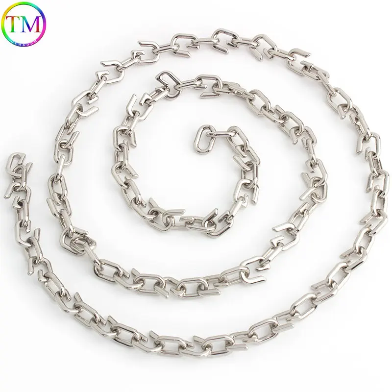 1-5Meter 4Clolors  Alloy Metal Silver Bag Chains For Women Crossbody Bag Shoulder Bag  Handbag Strap Diy  Bag Chain Accessories
