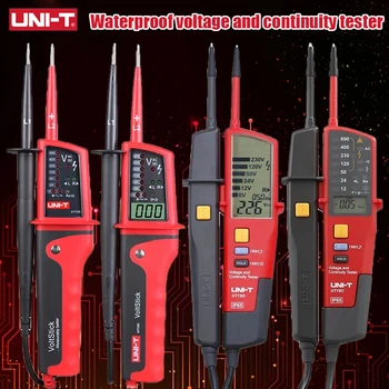 UNI-T Waterproof Voltage Continuity Tester Digital Voltmeter Voltage Probe Automatic Range Phase Sequence Continuity Multimeter 1