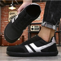 Men Wide Barefoot Shoes Minimalist Breathable Comfortable Walking Shoe Fashionable Lightweight Slip on Soft Man Trail Sneakers - Image 5