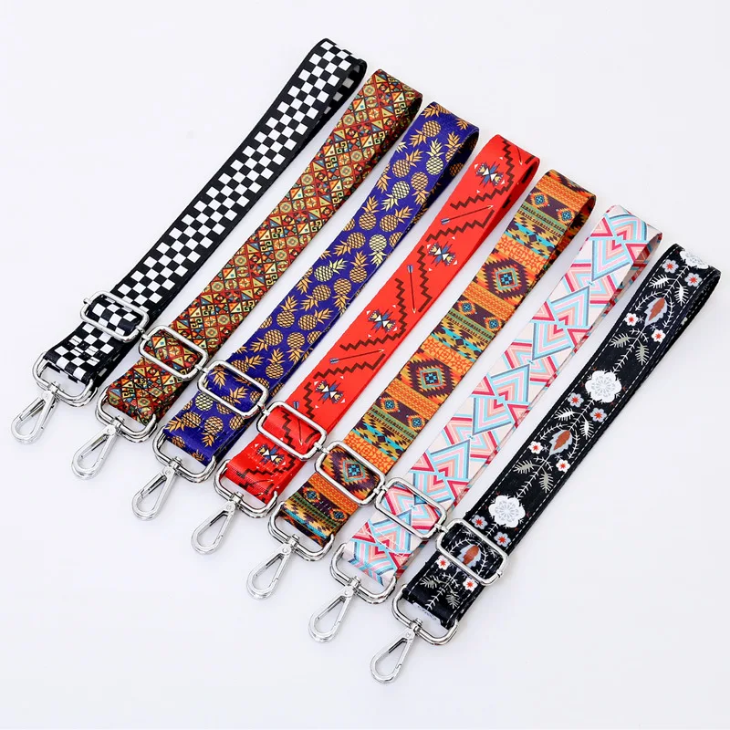 Replacement Bag Accessories Colorful Bag Strap for Women Shoulder Strap Crossbody Lengthened Wide Shoulder Strap