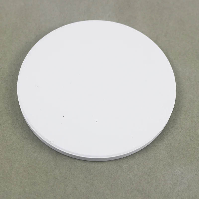 9cm Sublimation Blank Ceramic Coaster White Ceramic Coasters Heat