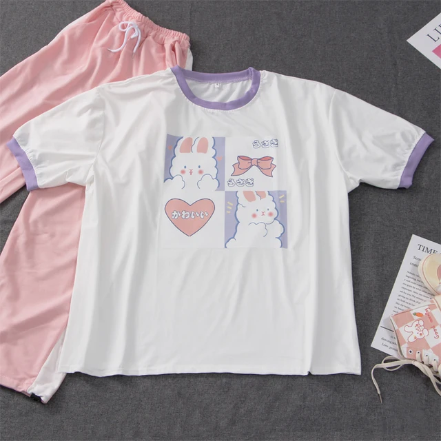 Kawaii Oversized Bunny T-Shirt 5