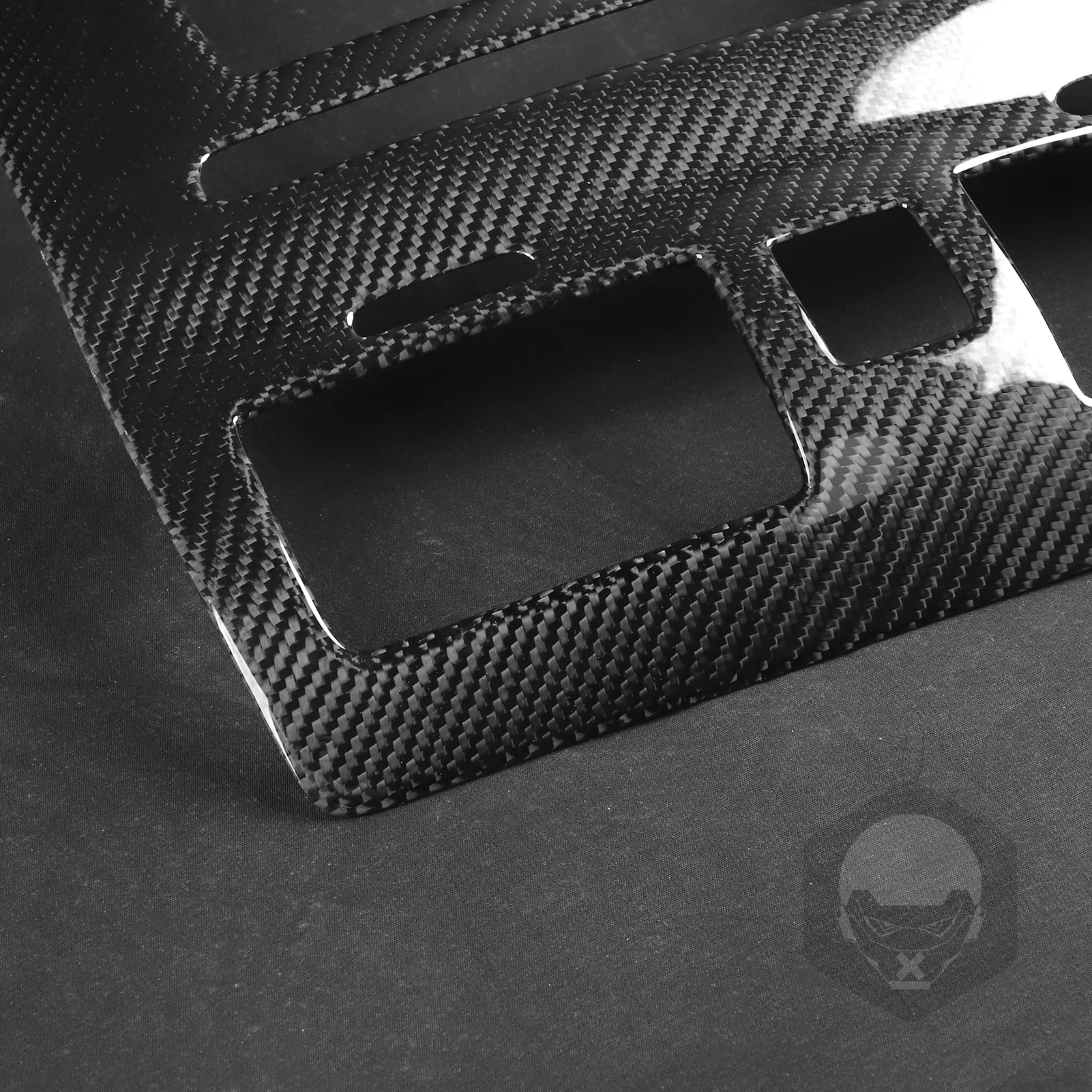 For Hummer H3 2007-2010 Dashboard Window Lift Armres Box Gearbox Panel Cover Real Carbon Fiber Hardware Car Interior Accessories