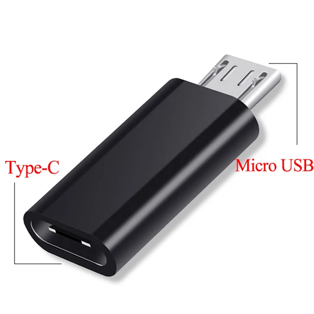 Lightning to USB-C Adapter Converter - Female to Male Charging Connector