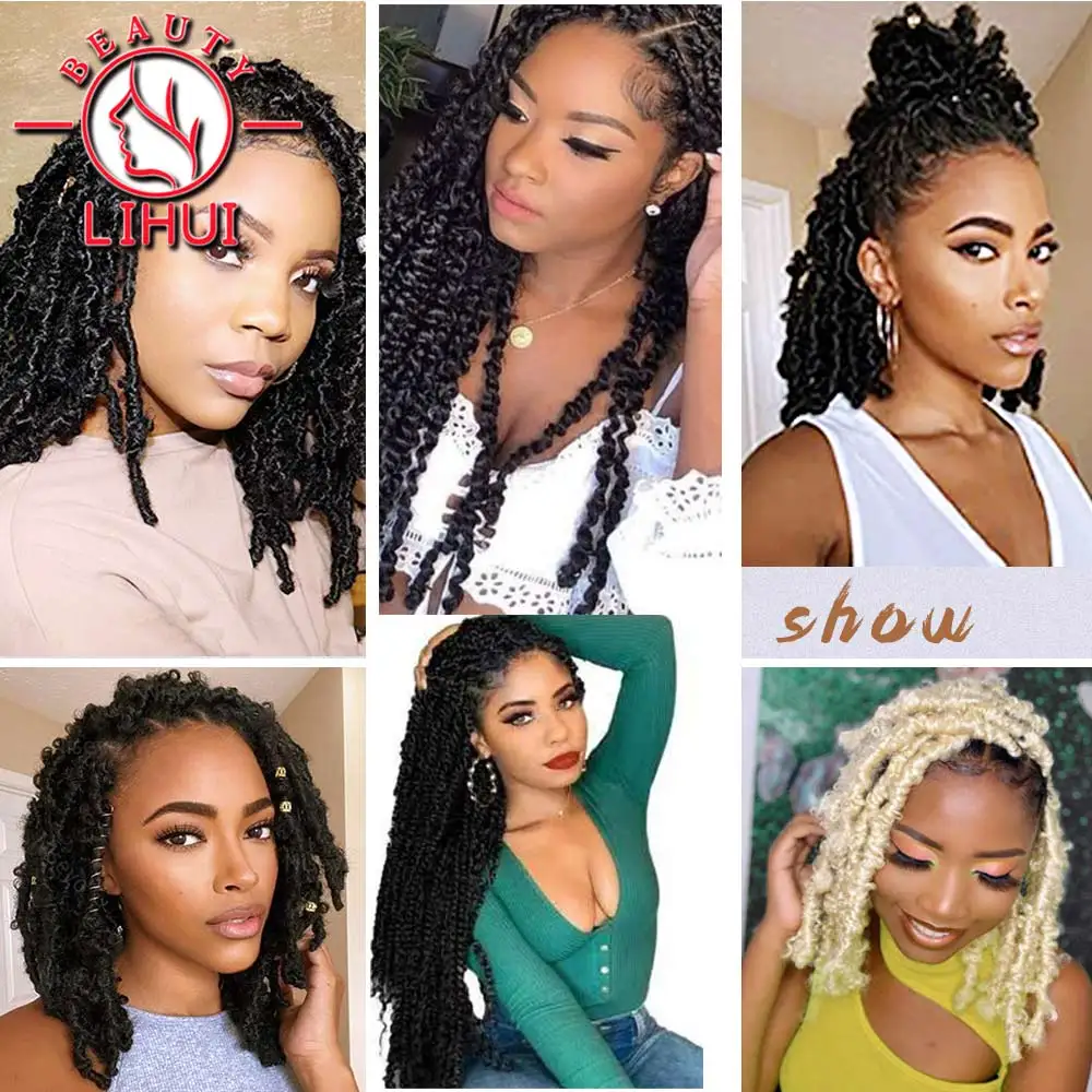 ZRQ Black Springy Afro Twist Hair For Butterfly Locs India | Ubuy