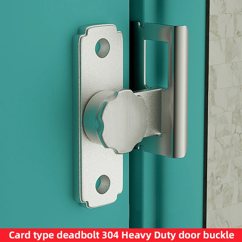 StainlesssteeldoorbucklelatchlatchToiletlatchinnerdoorlock