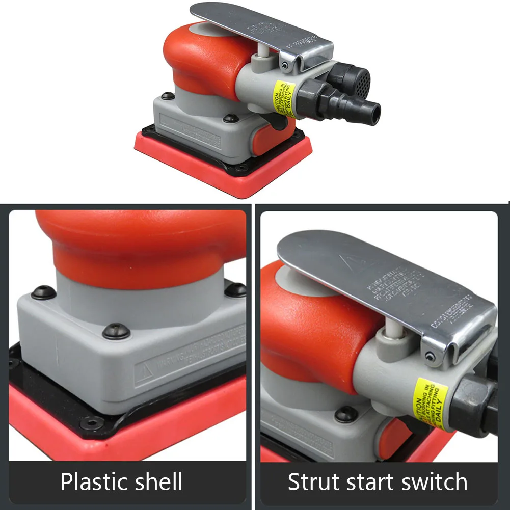 10000rpm Professional Air Sander Pneumatic Polishing Machine Stone Wood Grinding Air Polisher Grinder Tool Accessories KP-6793