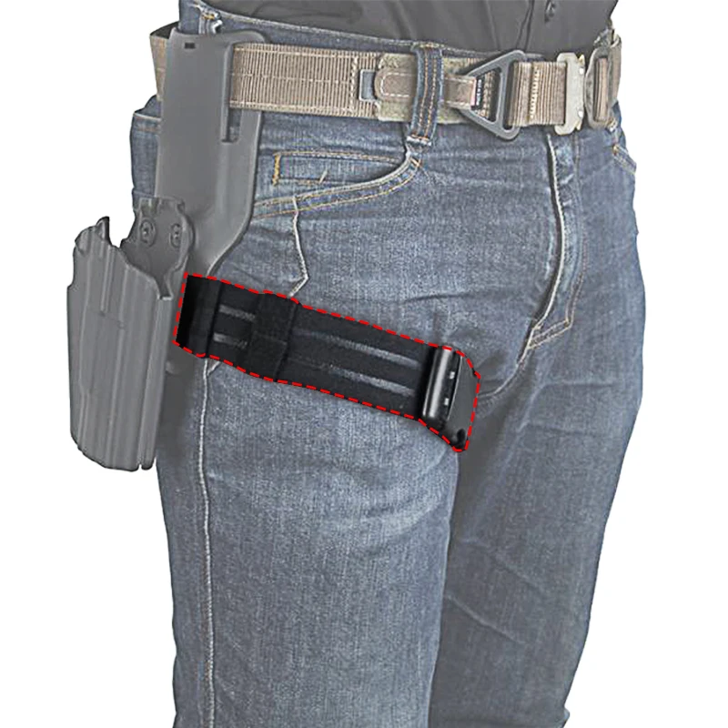 

TMC Thigh Strap Elastic Band Strap for Thigh Holster Leg Elastic Hanger Tactical Hunting Molle Belt Lightweight Gear