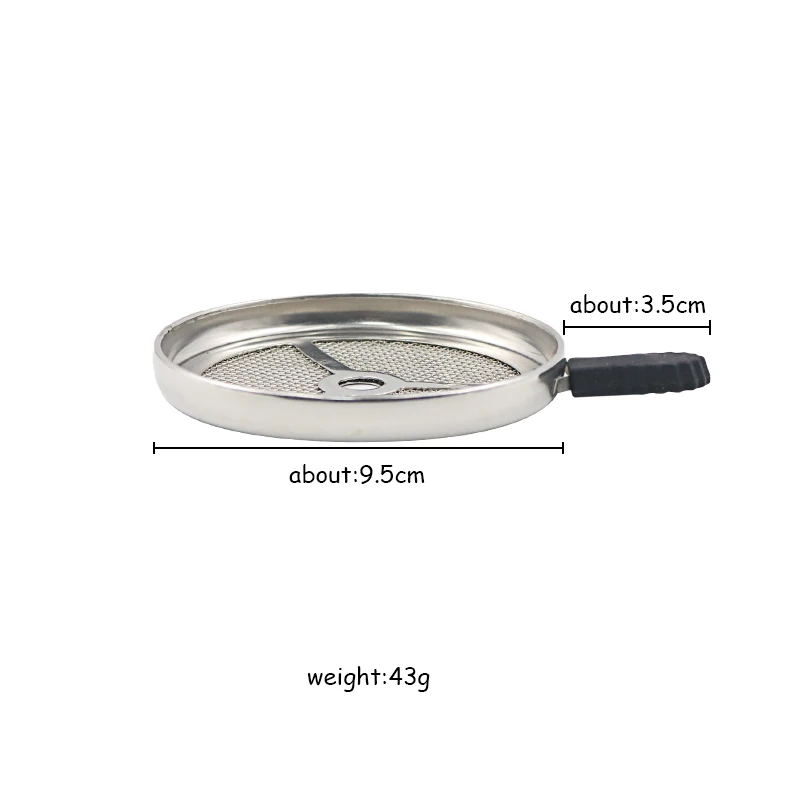 1pc Metal Hookah Grid Heat Management Shisha Narguile Hookahs Sheesha Cachimbas Screen Heat Manager Grill with Handle