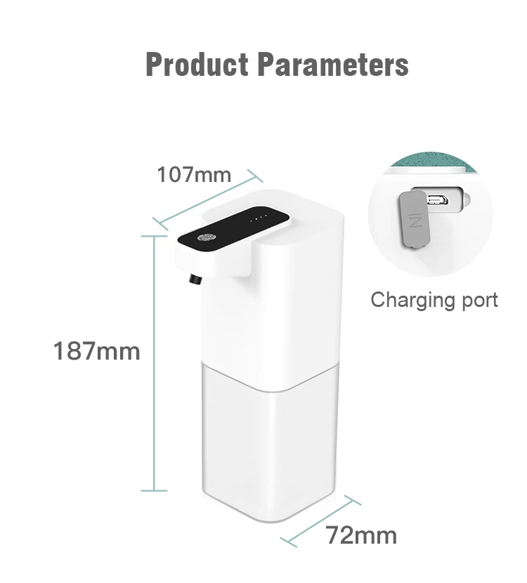 automatic soap dispenser spec2