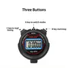 New Classic Waterproof Digital Professional Handheld Sports Stopwatch Timer Stop Watch With String For Sports Coaches Referees 5