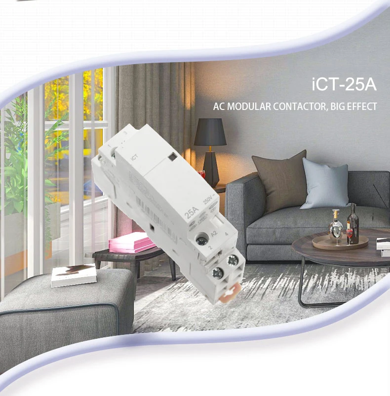 contator 2p 2no 1no1nc dc24v 110v ac220v