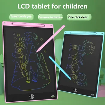 8/12 INCH Drawing Tablet Children Lcd Writing Board Lcd Tablet for Designs Graphic Electronic Notebook Magic Tablet To Draw 1