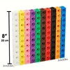 Math link Cubes Set of 100 Cubes  Math Manipulatives and Cubes for Kids Ages 5+ Back to School  Preschool Classroom Supplies 5