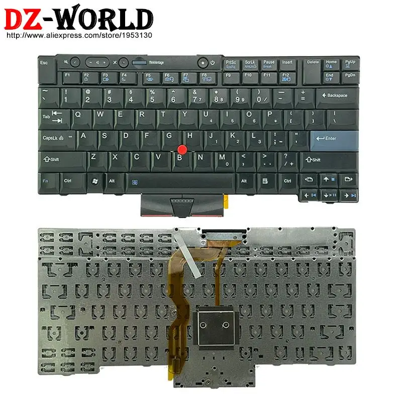 Teclado Inglês dos Eua para Lenovo Thinkpad T410 T420 T510 W510 T420s X220 Tablet i Laptop 45n2141 45n2211 45n2071 45n2106