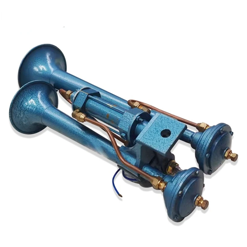 

Excellent Quality 24V Double Pipe Electric Control Air Horn For Trucks