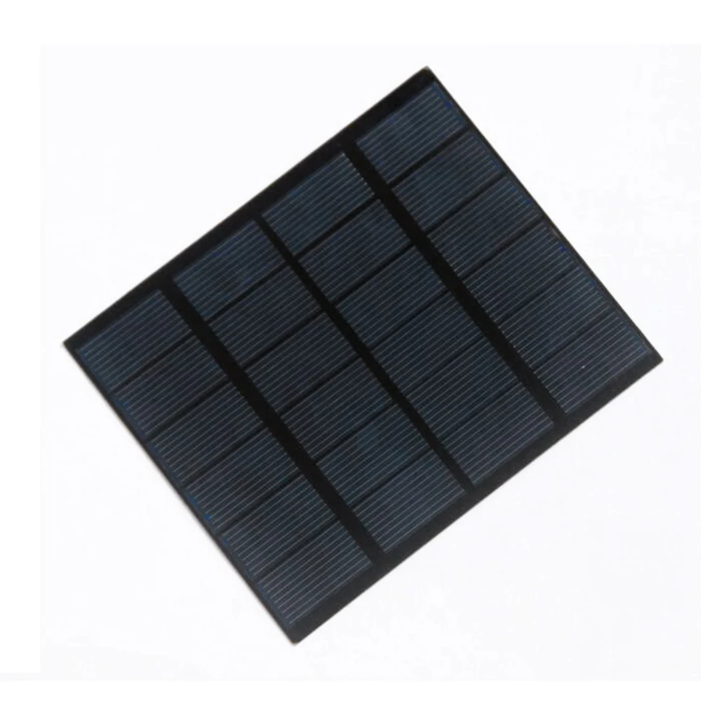 1.5W 6V Mini Solar Panel 110x92mm Polysilicon Portable Solar Cell Solar Battery Charger Solar Cell for Light  Charger