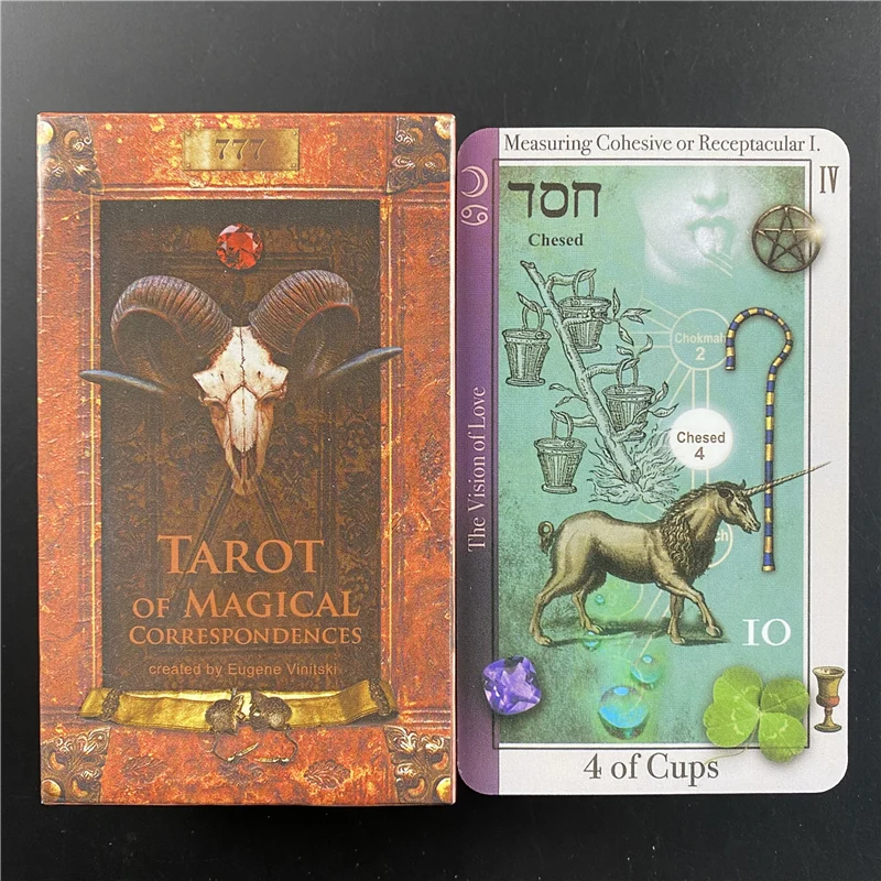 Oracle Cards English Version Divination Fate Deck Board Game Tarot Card Party Game Playing Card Toy eight coins tattoo tarot card deck oracle cards tarot deck board games family gift party playing card game english version