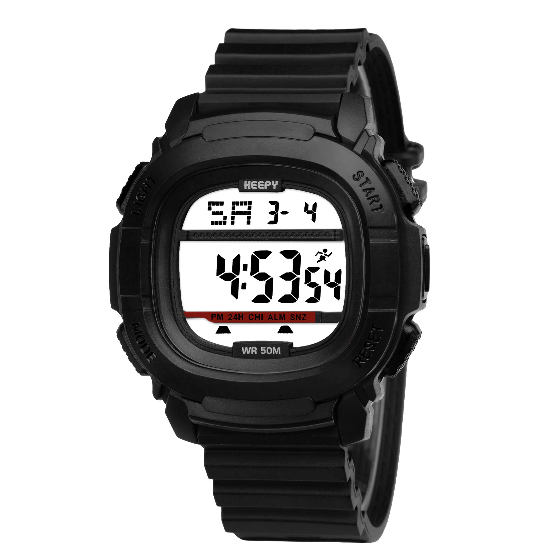 LED Digital Watch, alarme de contagem regressiva,