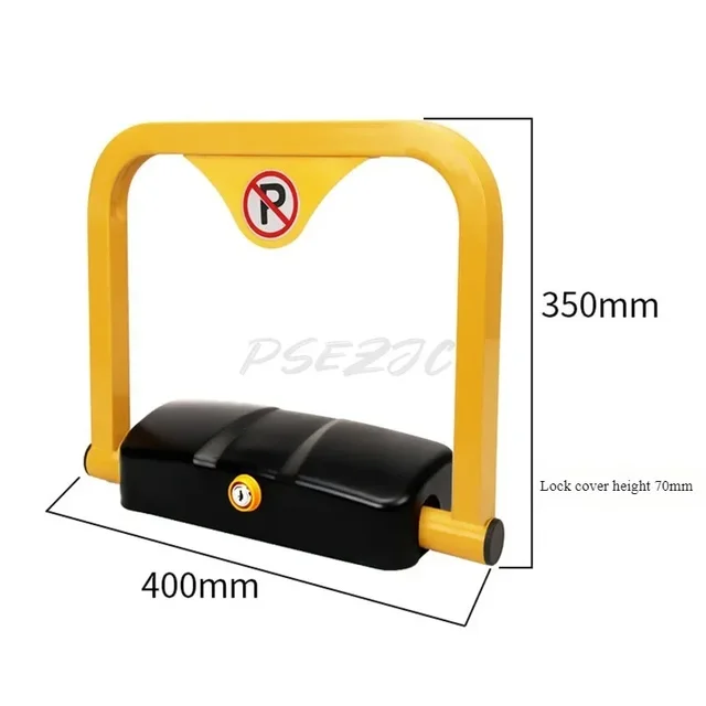Intelligent Remote Parking Lock with 180 Degree Anti-collision Alarm Function, Waterproof and Anti-theft Floor Lock 2