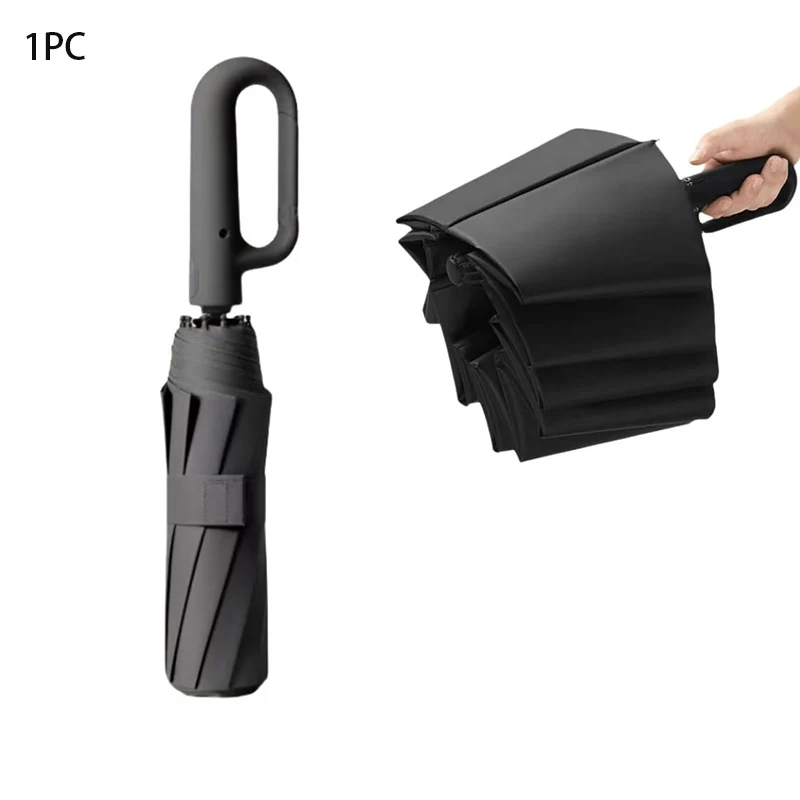 20Bones Windproof Umbrella Reinforced Automatic Folding Large Size Sun Uv Protection Anti-Storm Travel Parasol