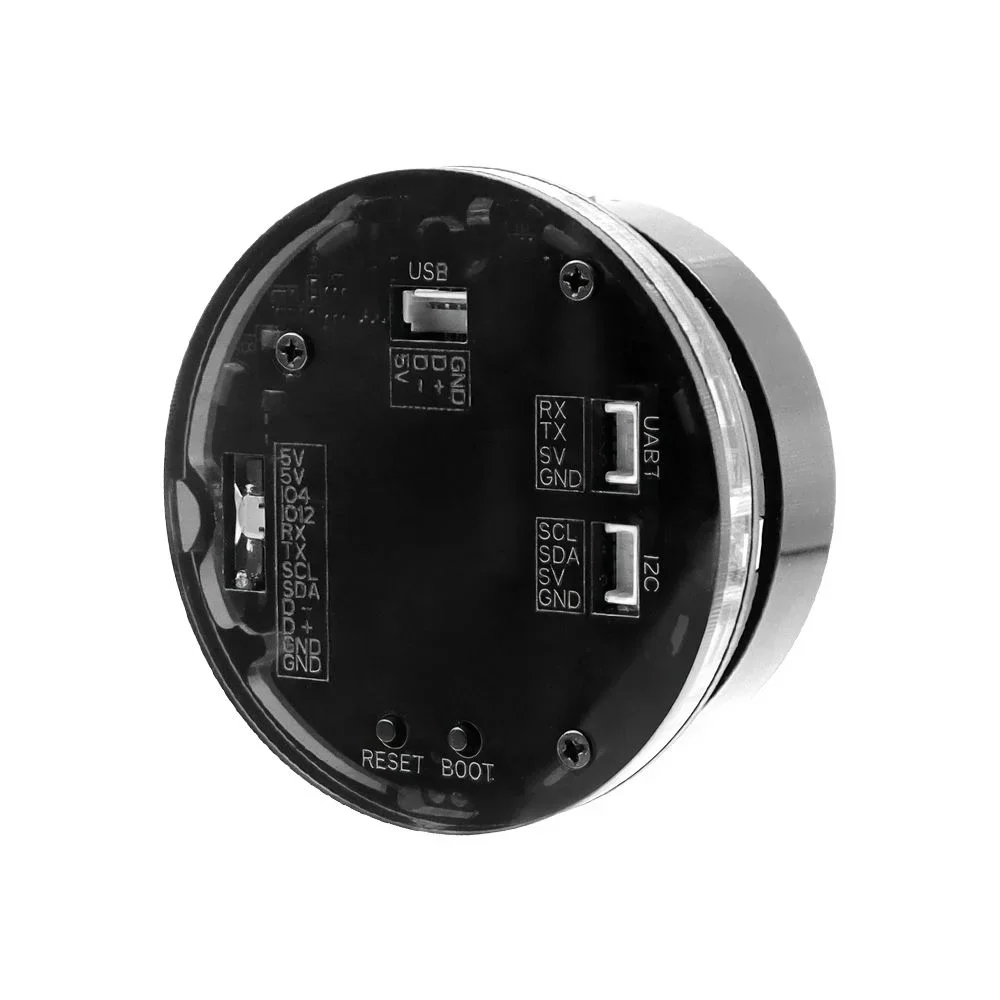 Elecrow CrowPanel 1.46'' ESP32 로터리 디스플레이 360×360 IPS 라운드 터치 노브 스크린 WiFi BLE HMI 모듈(Arduino LVGL용)