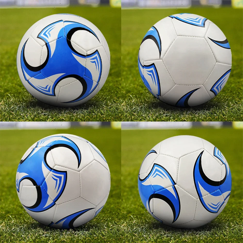 Size 5 Machine Stitched Football Waterproof Inflatable Sports Ball PVC Professional Soccer Ball for Outdoor Sports