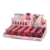 24pcs Kawaii Bear Velvet Matte Liquid Lipstick 6 Colors set Lip Gloss Waterproof Longlasting Nonstick Lip Tints Lips Makeup 6