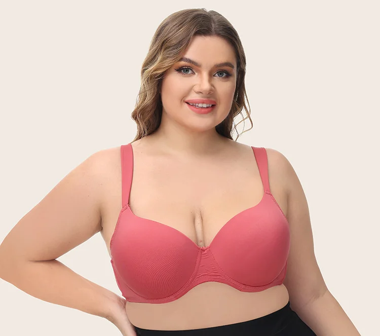 

Sexy Bra Push Up Lingerie Plus Size Women Underwear C D DD Cup Solid Color Lenceria Bralett Seamless Brasier Mujer