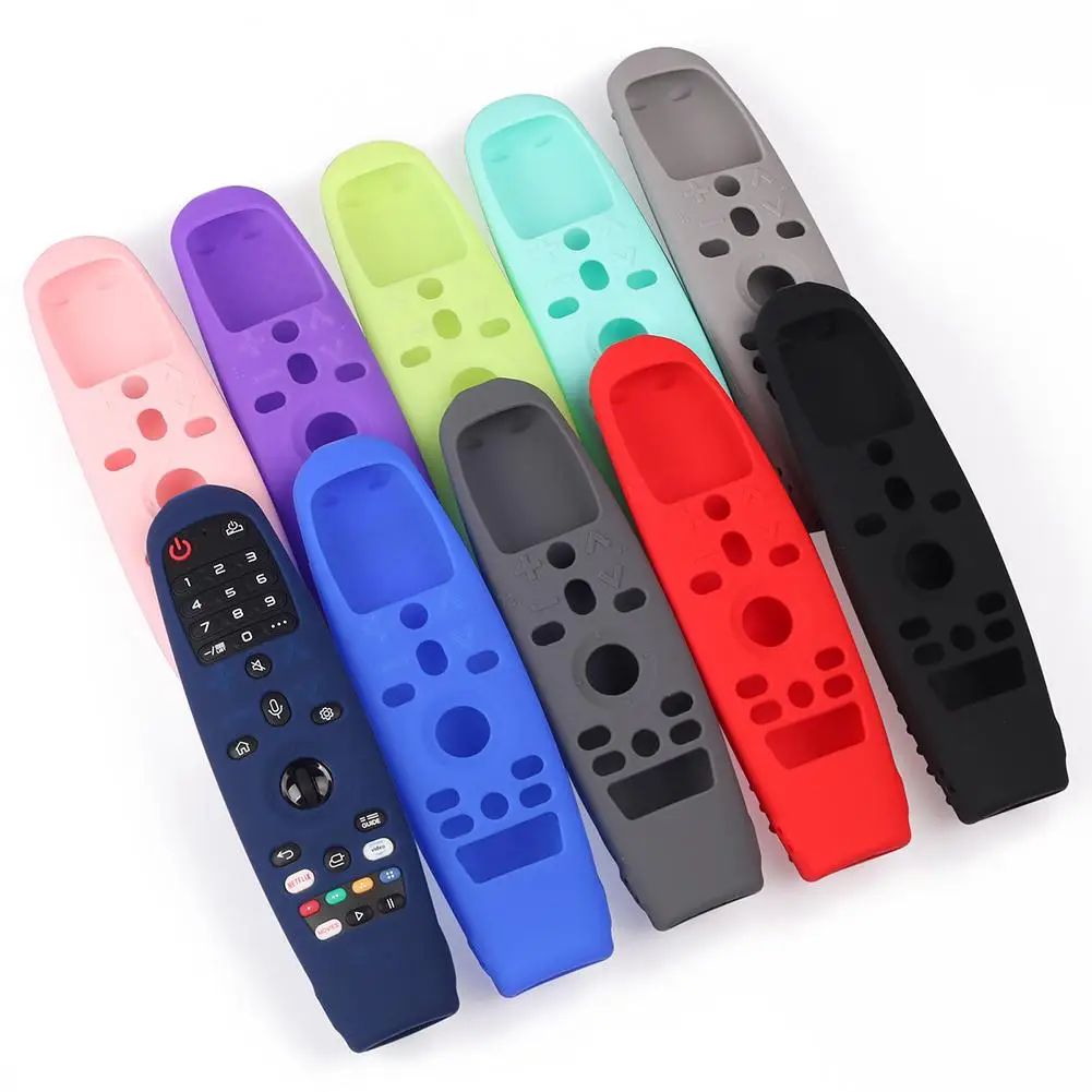 Silicone remote case Remote Control Soft Silicone Protective Cover non-slip Shockproof For LG Smart TV AN-MR650A600 20GA 19BA