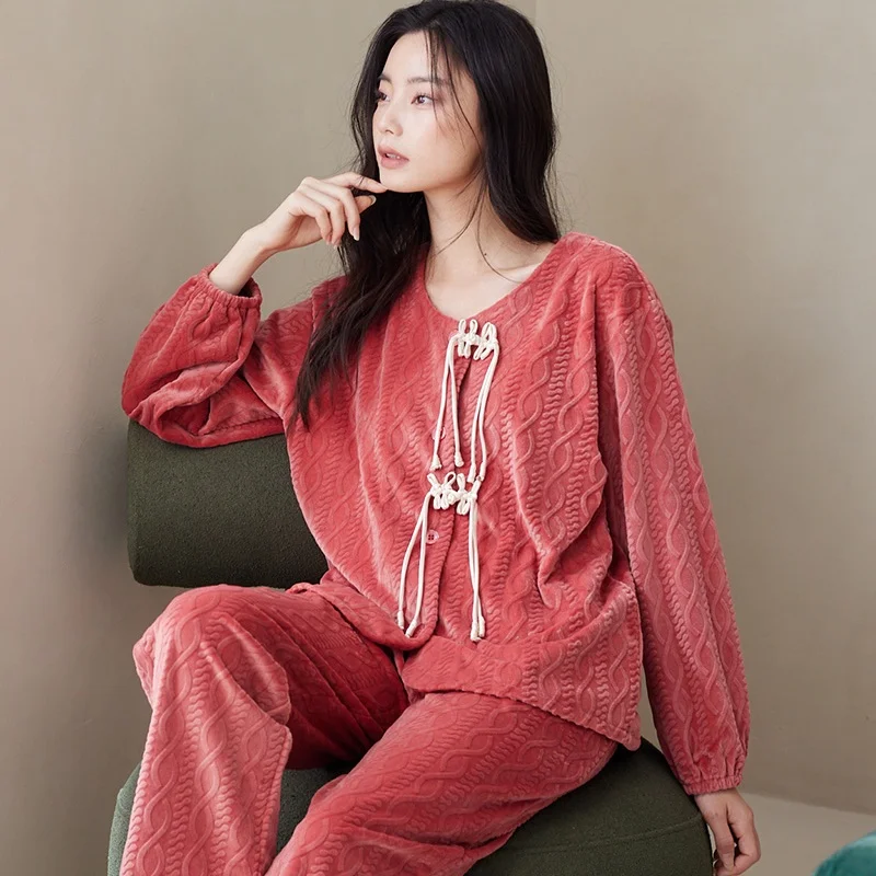 thick-island-velvet-women-pajamas-set-autumn-winter-keep-warm-coral-fleece-sleepwear-homewear-for-female-peignoir-women-clothes