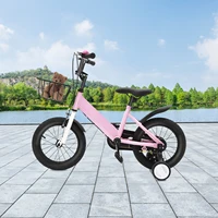 Vélo d'équilibre pour enfants de 14 pouces, pour garçons et filles âgés de 3 à 5 ans et pesant jusqu'à 77,16 lb, bleu/rose/rouge 3