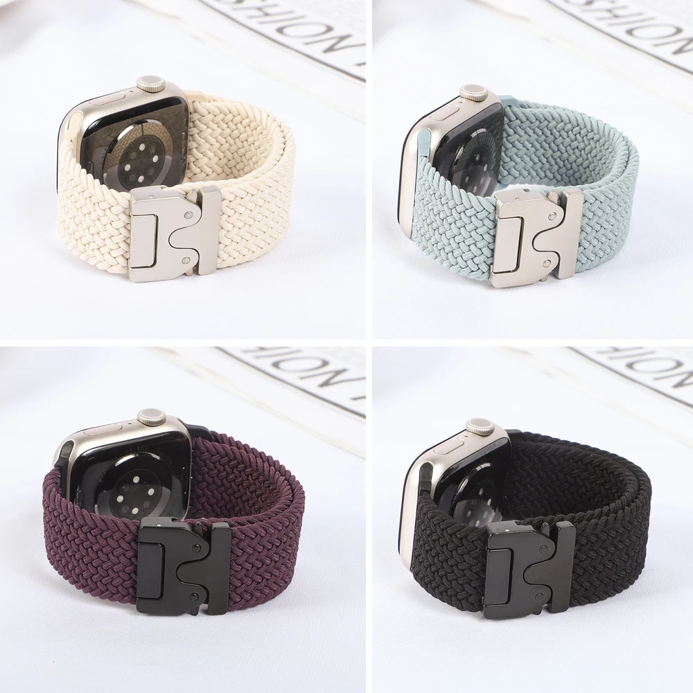 Braided Parachute Strap Bracelet