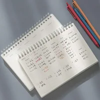 Weekly Plan Note Book Coil Efficiency Manual Simple Time Management Portable Notebook Week Planner Organizer Weekly Planner 1