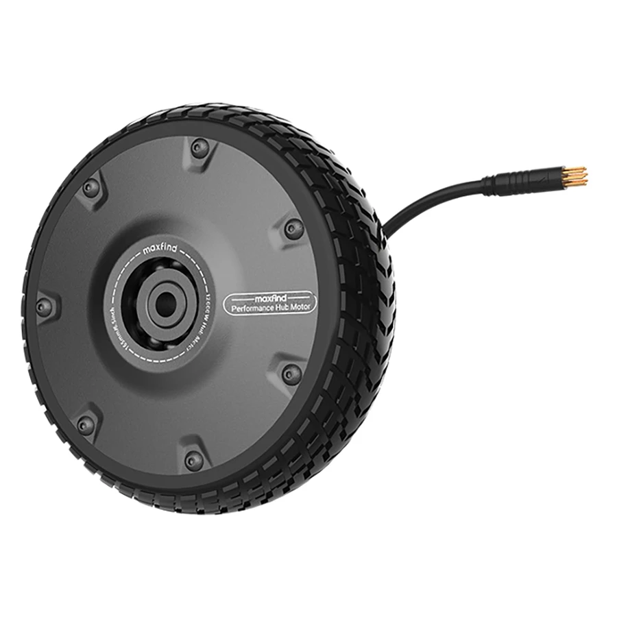 

Maxfind 1200W Electric Skateboard Motor Wheel Four-Wheel Skateboard Wheel Non-Skid Tire Replacement Skate Accessories