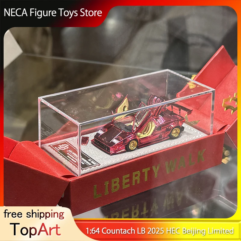 TopArt 1:64 Scale Countach LB Works 2025 HEC Beijing Special