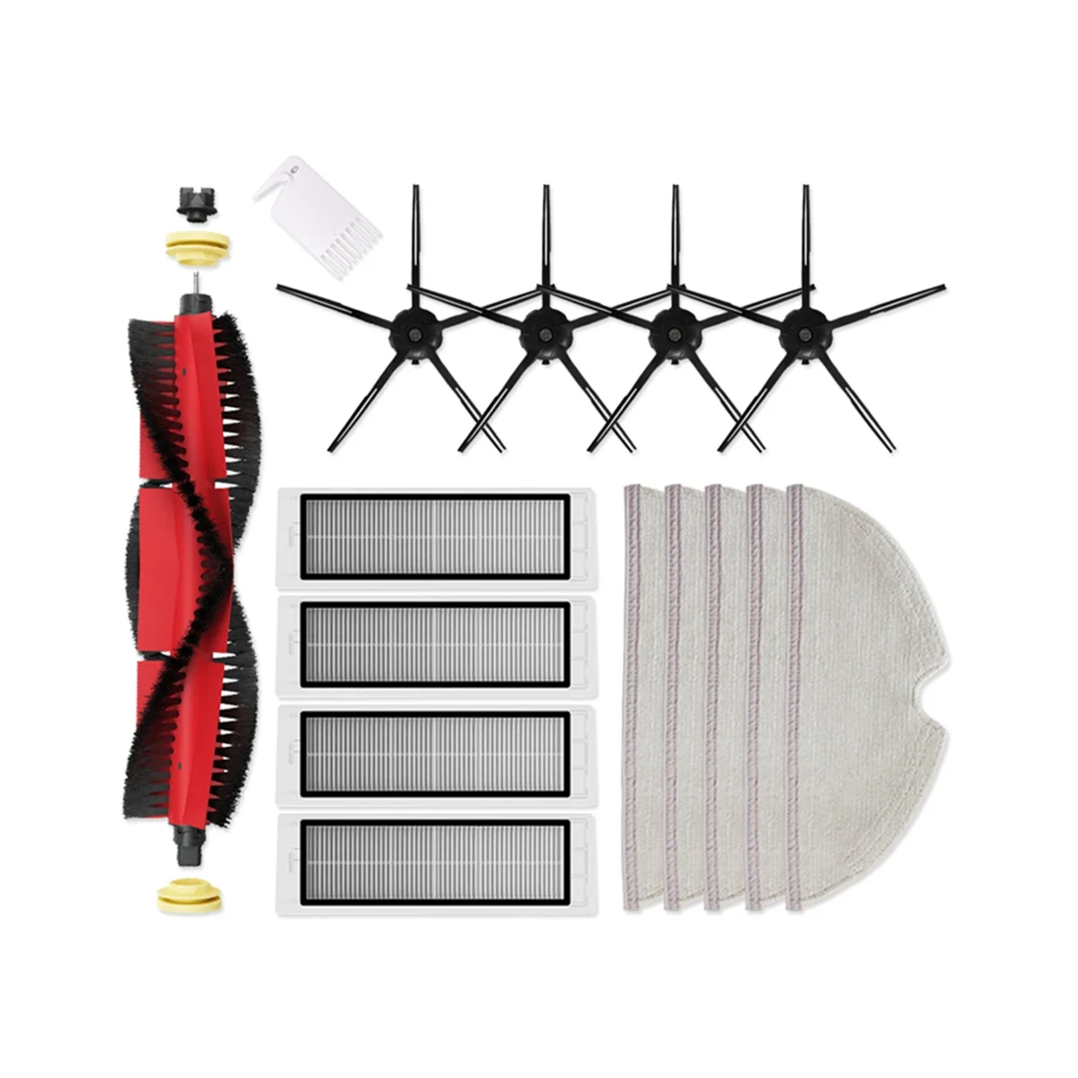 

Тряпки для робота-пылесоса Xiaomi 1S SDJQR01RR, щетка с фильтром для Roborock S5 Max, S50, S55, S6, S6, MaxV, S6 Pure, E4, E5