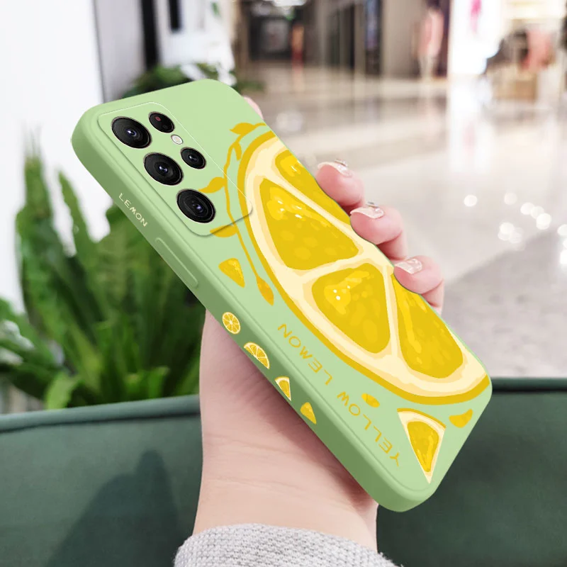 Lemon Zest Protective Phone Case Cover