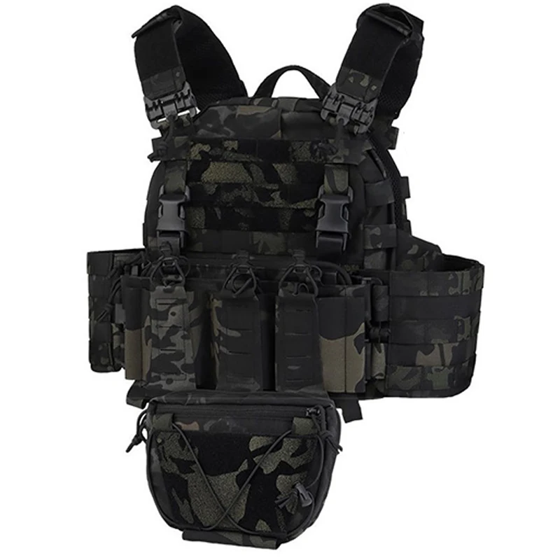 Multi Terrain MultiCam Tactical Vest For Molle System 4 - MOULD KING S5e905f8f247d458f8c2867557c93daaa3 - MOULD KING