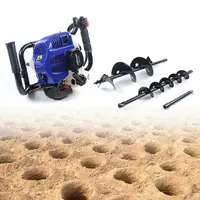 52cc Gasoline Engine Digging Machine Two-stroke for Garden and Fence Posts Digging Tool 1
