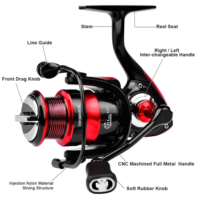 Lumia Spinning Wheel 3+1 BB Long-distance Metal Sea Fishing Reel